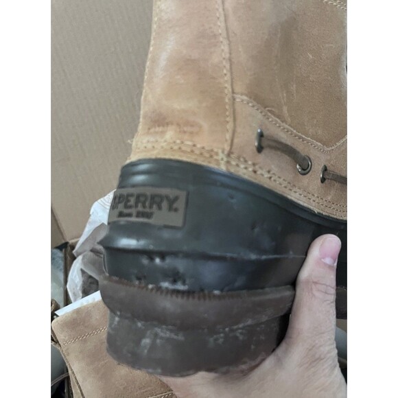 Sperry STS14179 Decoy Shearling Boot Fawn Men\'s Sz 11 M New *READ* main image 9